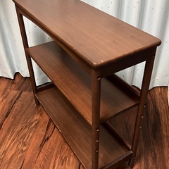 emo 
オープンラック 3段 木製 幅 75cm の画像