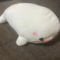 白イルカぬいぐるみの画像