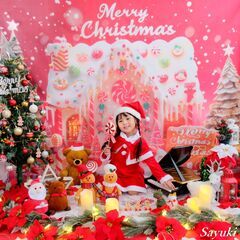 12月13.21日開催　クリスマスお菓子の家おすわりアートフォト...