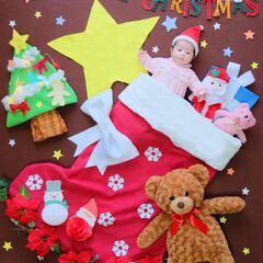 12月16.17日クリスマスブーツ＆雪あそびおひるねアート撮影会★