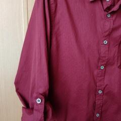 GILEVANS  長袖シャツ エンジの画像