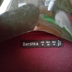 Bershka　シャツ　エンジの画像