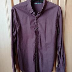 Bershka　シャツ　エンジ