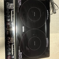 (11/10 22時まで延長)2口IH調理器