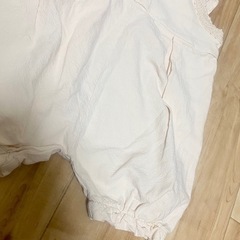 Cottoli✨ほぼ未使用✨刺繍フリル✨サロペット✨の画像