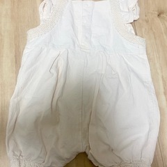 Cottoli✨ほぼ未使用✨刺繍フリル✨サロペット✨の画像