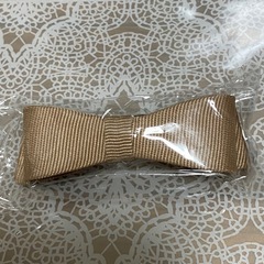 リボン　バレッタ