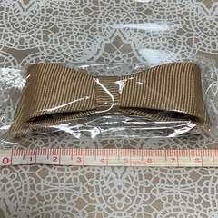 リボン　バレッタの画像