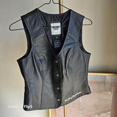 【極美品】Harley-Davidson レザーベスト