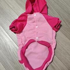 犬服ドッグウエア パーカー 帽子付き 裏起毛の画像