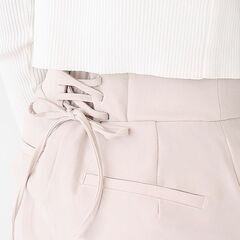 INGNI イング バックレースアップセンターシームロングパンツM ハイウエスト イングの画像