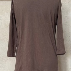 取り引き終了しましたm(_ _)m   　Lサイズ　ブラウン七分丈　Tシャツの画像
