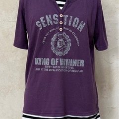 取り引き終了しましたm(_ _)m   　紫　Tシャツ