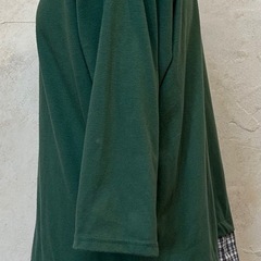 取り引き終了しましたm(_ _)m  　襟元チェック柄入り　Tシャツの画像