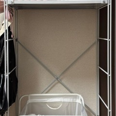 無印良品　スチールラックの画像