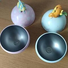 東京ディズニーシーリトルマーメイド
アリエル＆フランダー　
お菓子空容器　2セットの画像