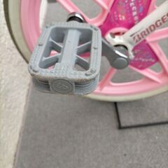 ブリジストン　一輪車　１輪車　18インチ　女の子　ピンクの画像