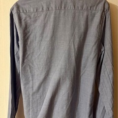 ZARA 水色 ライトブルー Yシャツ（メンズ）の画像