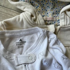 ベビー　gap ロンパース　70 赤ちゃん　ホワイトの画像