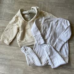 ベビー　gap ロンパース　70 赤ちゃん　ホワイトの画像