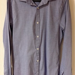ZARA ブルー系　シャツ（メンズ）