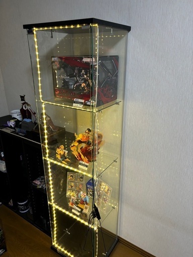 不二貿易 コレクションケース フィギュアケース 4段