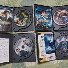 ハリーポッターセルDVD】全８巻セット 賢者の石 秘密の部屋 アズカバンの囚人 炎のゴブレット 不死鳥の騎士団 謎のプリンス 死の秘宝の画像