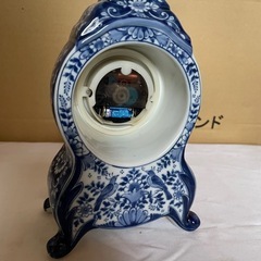 龍峰釜  置時計　アンティーク　陶器 動作確認済OK】龍峰釜 三洋陶器 置時計 - メルカリ