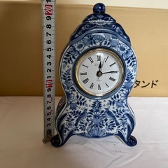 龍峰釜  置時計　アンティーク　陶器 龍峰釜 置時計 アンティーク 陶器