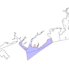 千種川汽水域刺し網漁