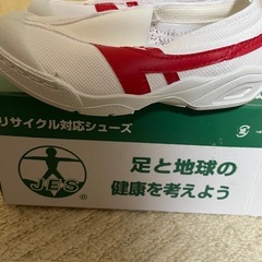 上履き/上靴JES2101(履き口ゴムタイプ）16cm  赤 靴 子供 キッズの画像