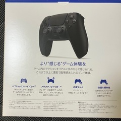 SIE プレイステーション 5 DualSense ワイヤレスコントローラー ミッドナイト ブラック の画像