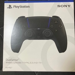 SIE プレイステーション 5 DualSense ワイヤレスコントローラー ミッドナイト ブラック の画像