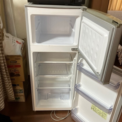 冷蔵庫と電子レンジ