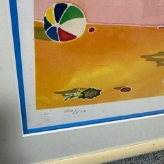 定価70万ジェニファー・マークス・イシウィ シリアル サイン入 シルクスクリーンの画像