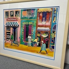 定価70万ジェニファー・マークス・イシウィ シリアル サイン入 シルクスクリーンの画像