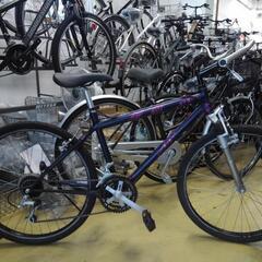 中古自転車３３２２　マウンテンバイク　２６インチ　３×７段ギヤ　...