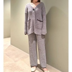 【セット売り】2024AW gelatopique カーディガン+ロングパンツ