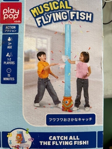 なんか、魚をフワフワキャッチするやつ。