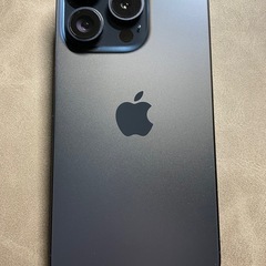 iPhone15pro 256GB ブルーチタニウム　約4か月使用 国内版SIMフリーの画像