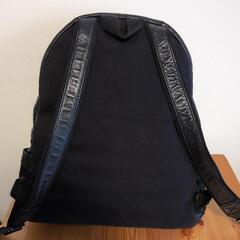 値下げ！【早い者勝ち】And  A のレザーリュック(黒)ですの画像