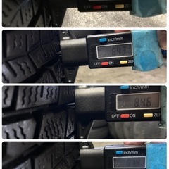 お取引き中、SUV系‼️即戦力🌈225/65R17🌈17インチスタッドレスアルミ🌈4本セット‼️‼️ アルミ良好‼️溝充分😊D-3委の画像