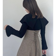 タグ付き未使用ワンピースの画像