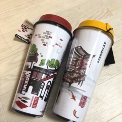 ☆新品*未使用☆ スタバ 上海 タンブラー 2本の画像
