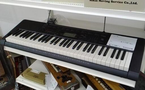 CASIO 電子ピアノ※ヘッドホン スタンド付き TJ8173