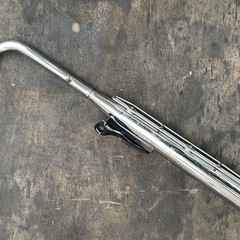 スーパーカブ50 ホンダ純正マフラー　詰まり気味です。