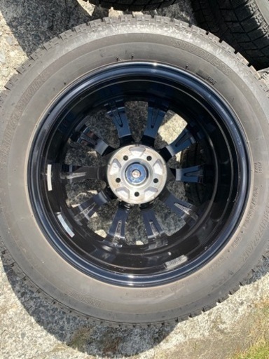 アルミホイール 4本セット BALMINUM 16インチ 6.5j5穴 pcd100プリウス カローラツーリング 古いスタッドレスタイ