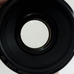【お話中】Canon　キャノン　EF50mm  f1.8 II　単焦点レンズの画像