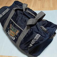 美品　ボストンバック　スポーツバック　青色　大きめの画像