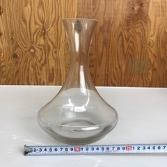 t1102601未使用VINA Libbey デカンタ デキャンター ガラス グラス Glass Decanter 65oz 1.9L ヴィーニャ 赤ワイン リビー 中古品 現状品 の画像